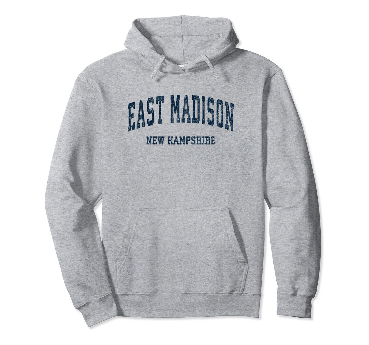 East Madison New Hampshire Nh Varsity Hoodie - Minimalist Print Men Women
