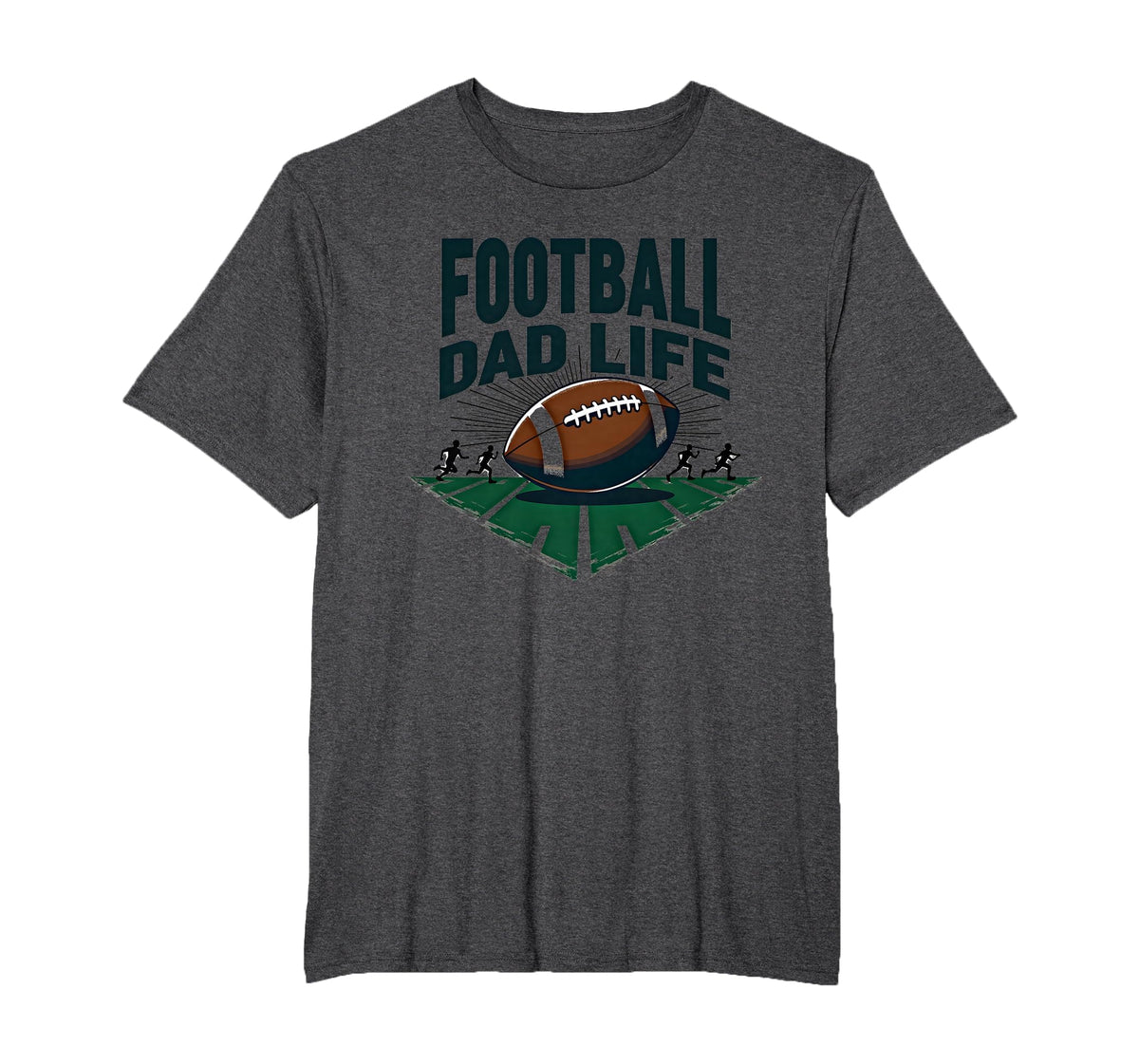 Football Dad Life Proud Father Game T-Shirt - Aesthetic Graphic for Adults