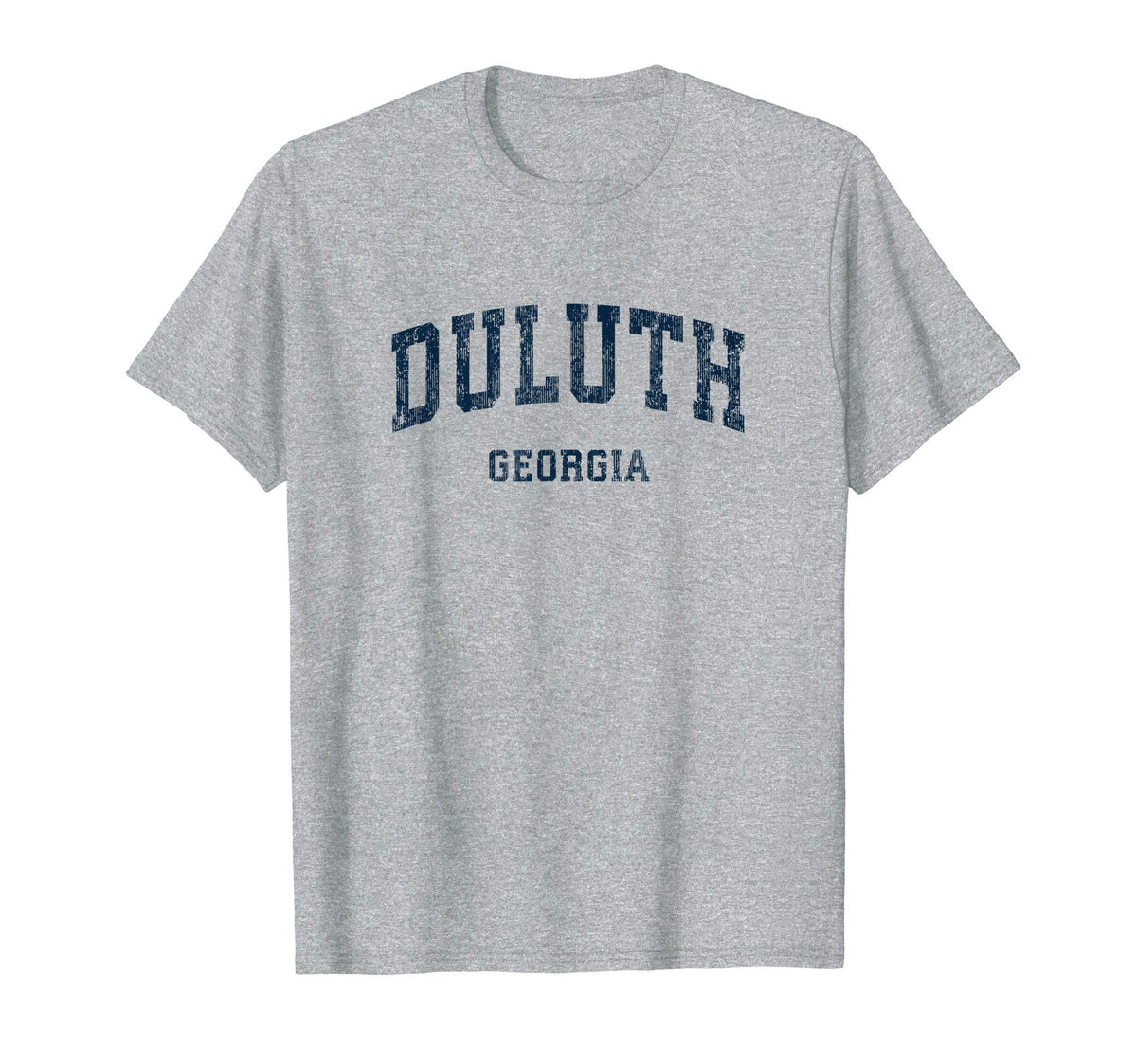 Duluth Georgia Ga Varsity Sports T-Shirt - Casual Everyday Wear for Adults