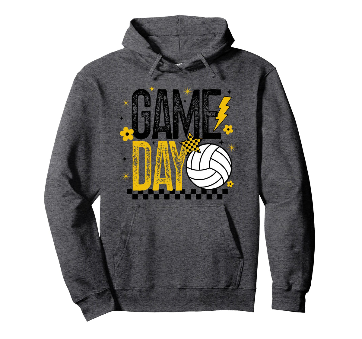 Volleyball Game Day Volleyball Mom Hoodie - Novelty Apparel Men Women