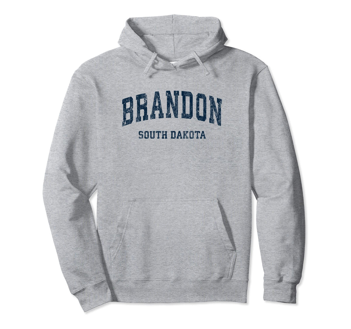 Brandon South Dakota Sd Varsity Sports Hoodie - Trendy Graphic for Adults