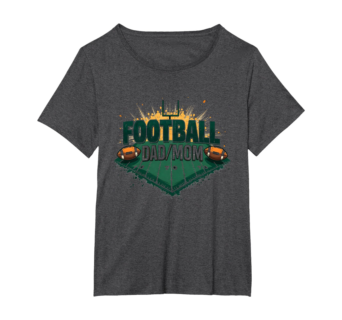 Football Dad Mom Proud Parent Game T-Shirt - Aesthetic Graphic for Adults