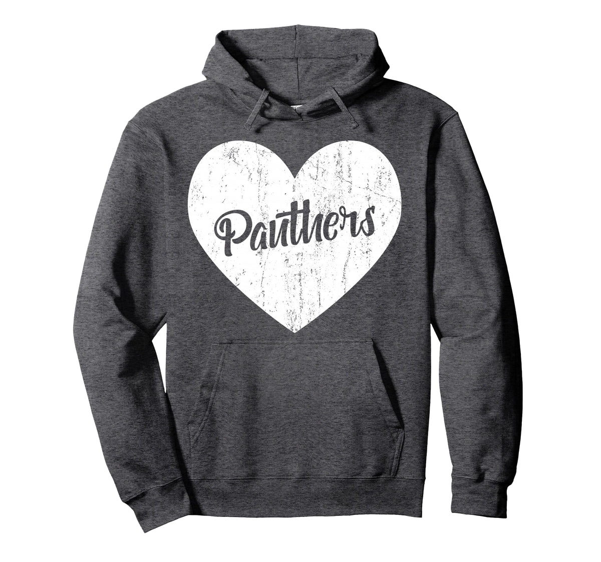 Panthers School Sports Fan Team Spirit Hoodie - Graphic Print for Adults