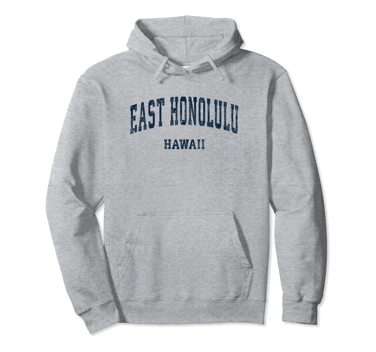 East Honolulu Hawaii Hi Varsity Sports Hoodie - Fun Novelty Design Unisex