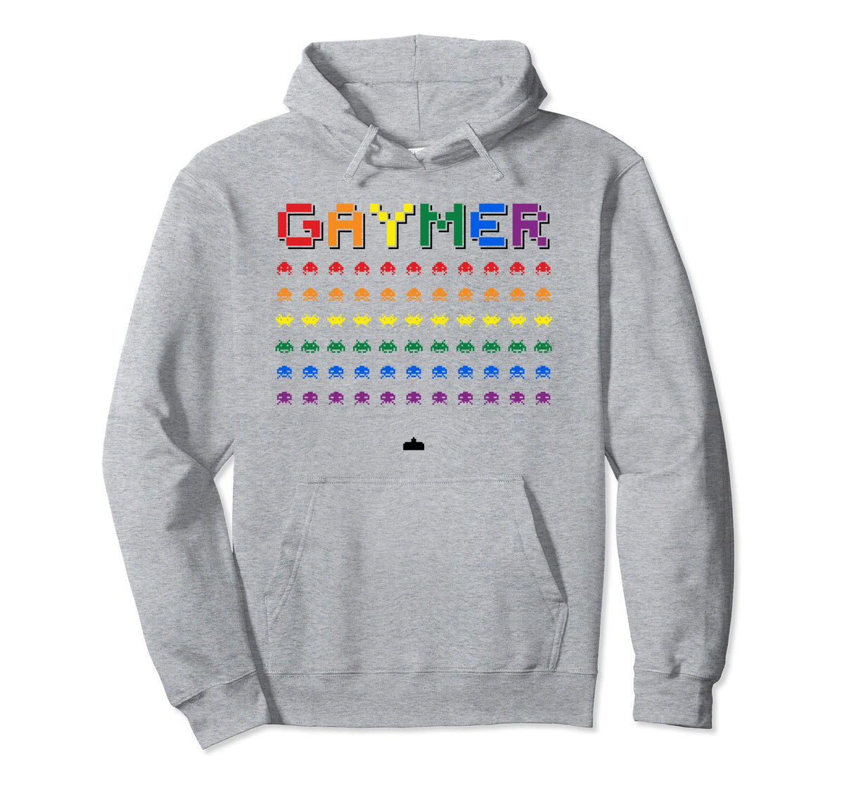 Gaymer Alien Invaders Proud Ally Lgbtq Hoodie - Unique Graphic Men Women