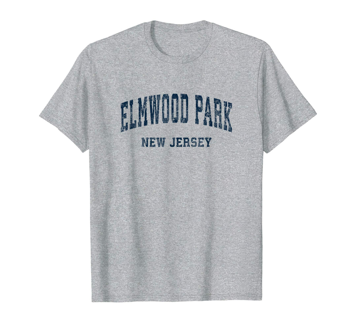 Elmwood Park New Jersey Nj Varsity Sports T-Shirt - Novelty Apparel Unisex