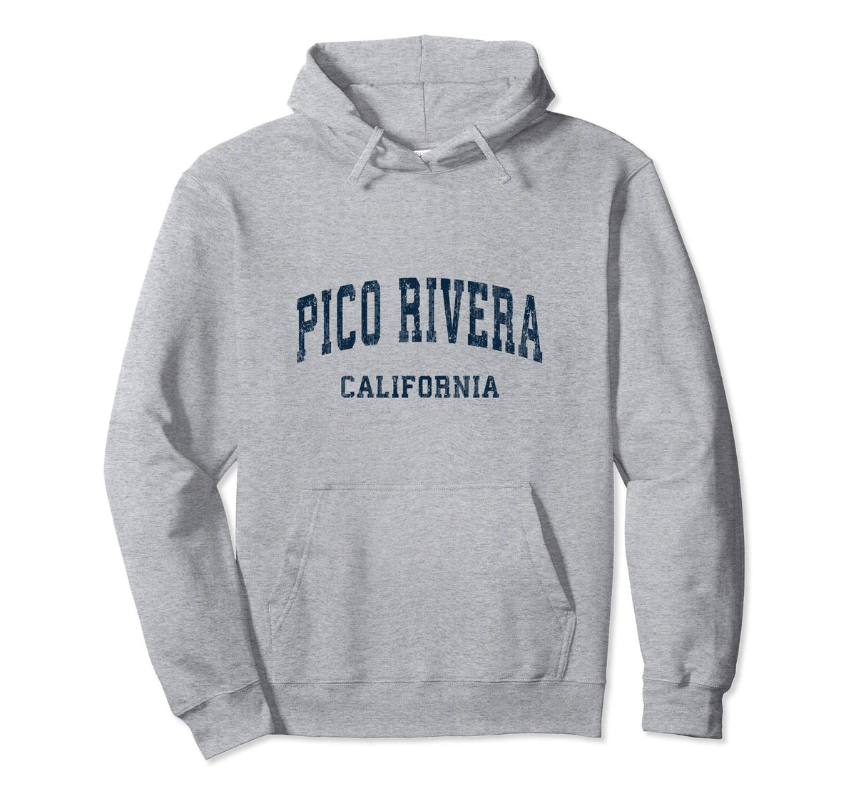 Pico Rivera California Ca Varsity Sports Hoodie - Trendy Graphic Men Women