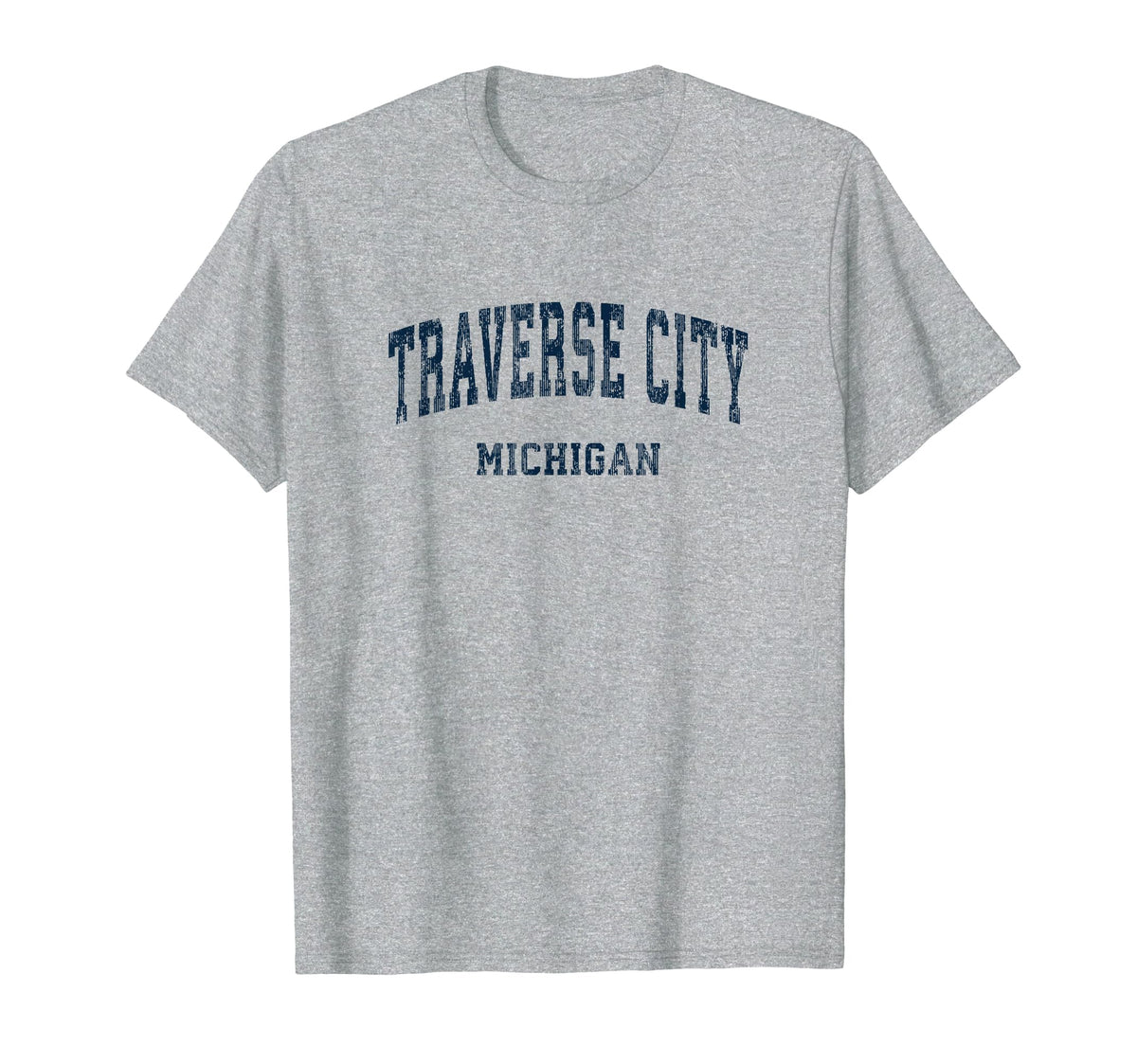 Traverse City Michigan Mi Varsity T-Shirt - Streetwear Style for Adults