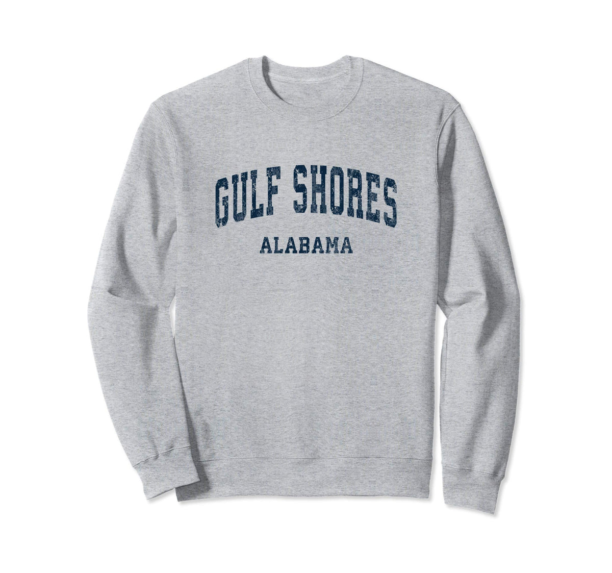 Gulf Shores Alabama Al Varsity Sports Sweatshirt - Graphic Print Men Women