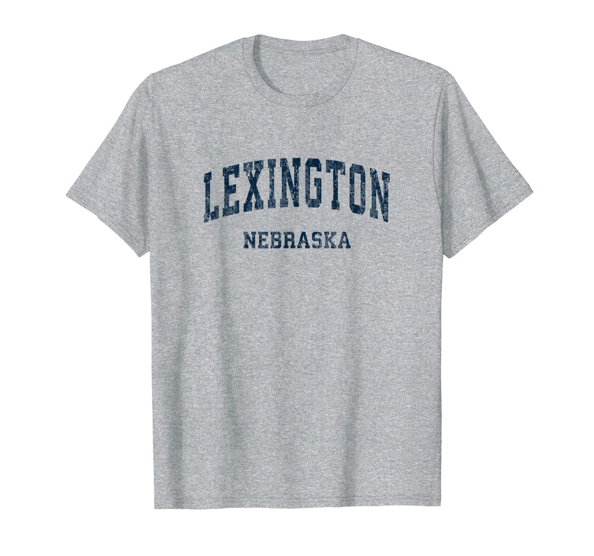 Lexington Nebraska Ne Varsity Sports T-Shirt - Minimalist Print Men Women