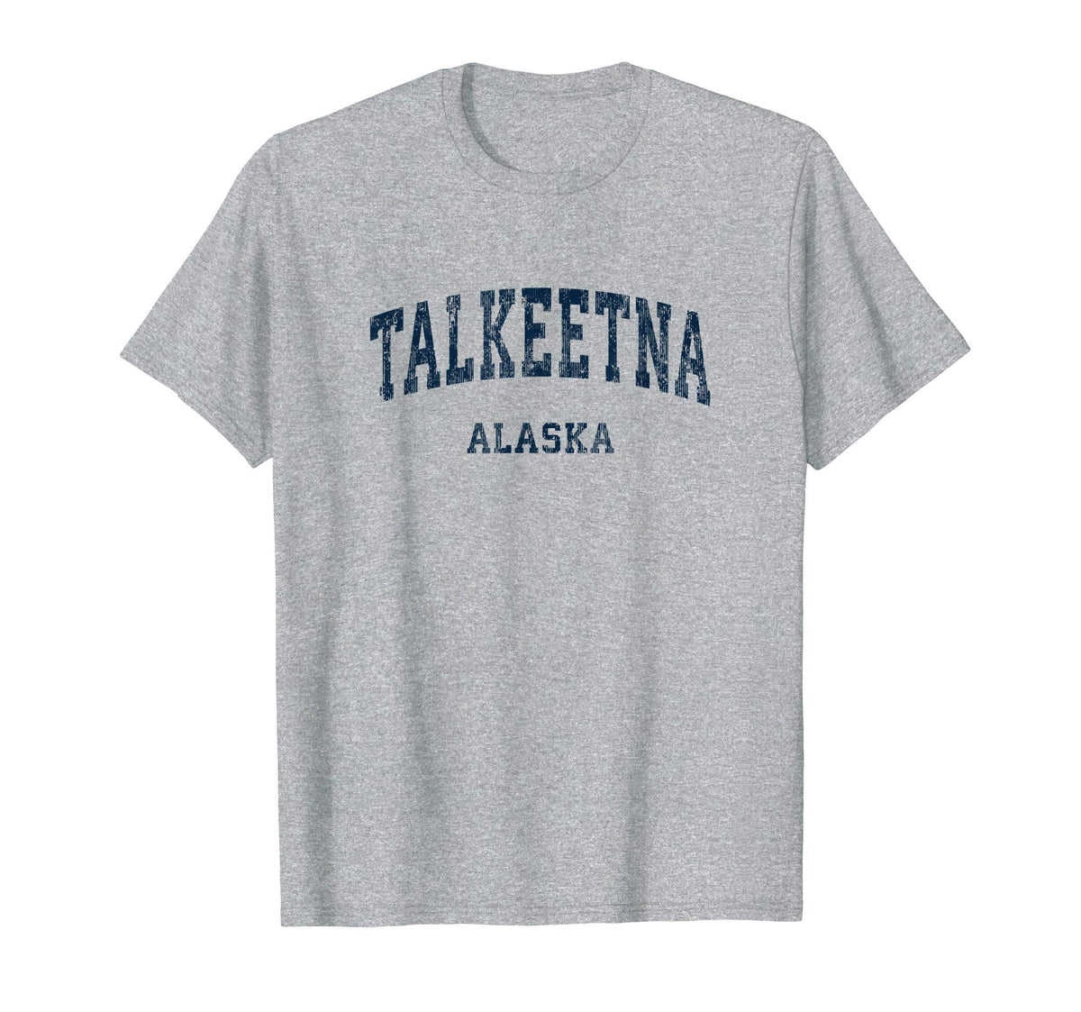 Talkeetna Alaska Ak Varsity Sports T-Shirt - Minimalist Print Men Women