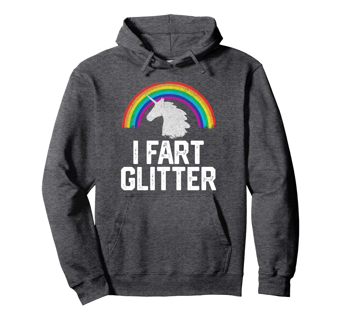Funny Unicorn Rainbow Gay Pride Lgbtq Mens Hoodie - Graphic Print Unisex