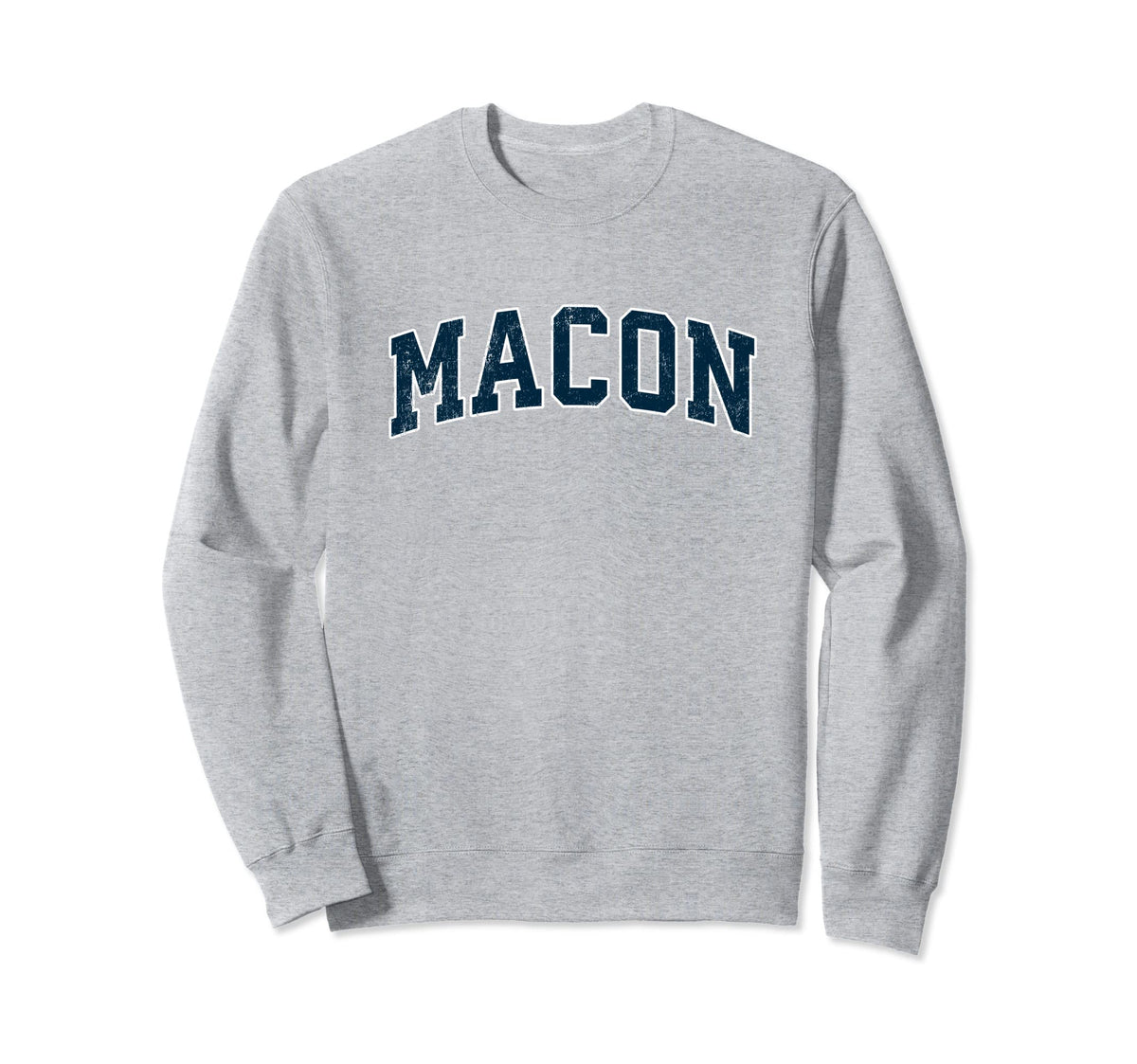 Macon Georgia Ga Varsity Sports Sweatshirt - Fun Novelty Design Men Women