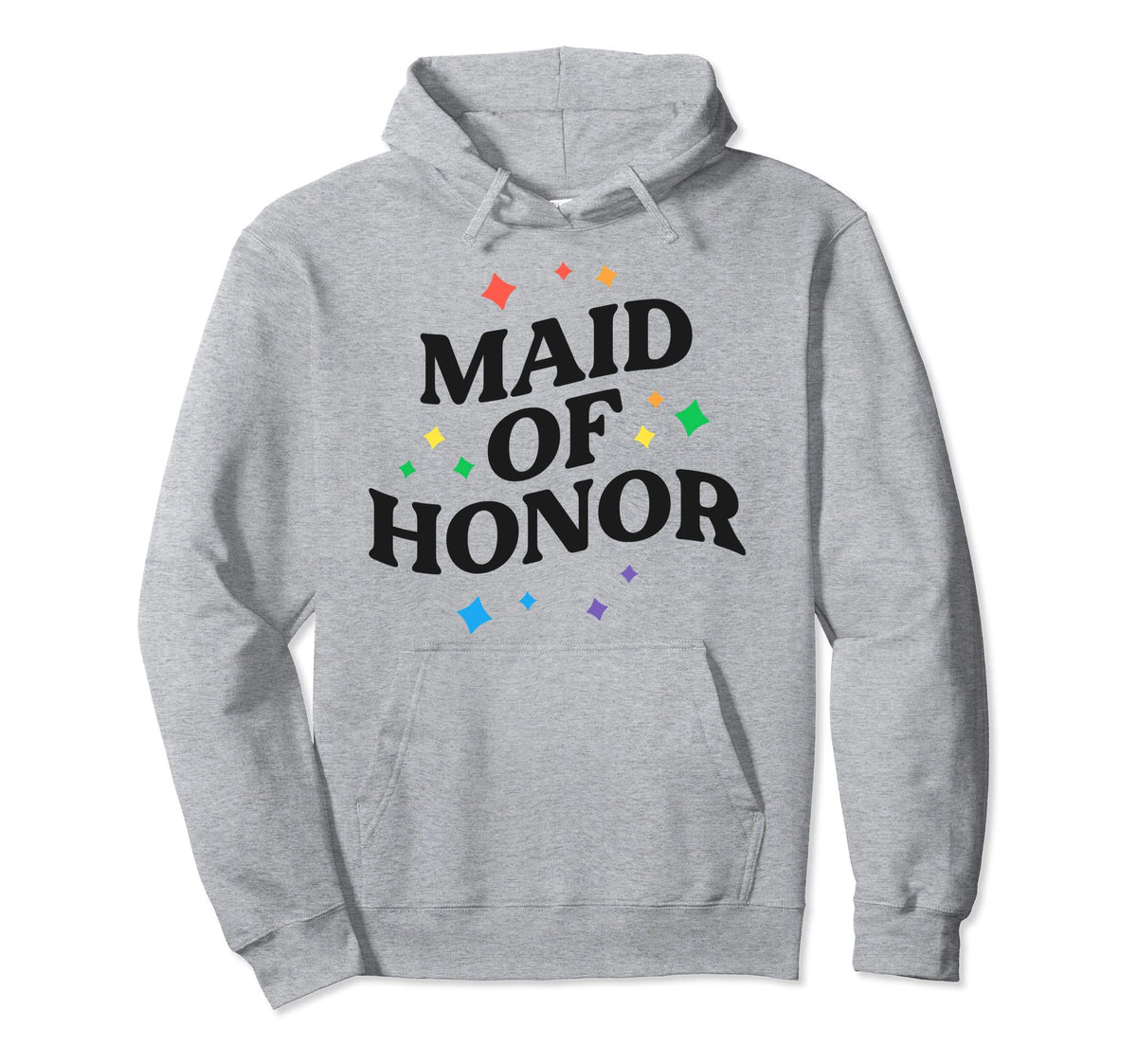 Maid Honor Lesbian Bachelorette Party Hoodie - Casual Everyday Wear Unisex