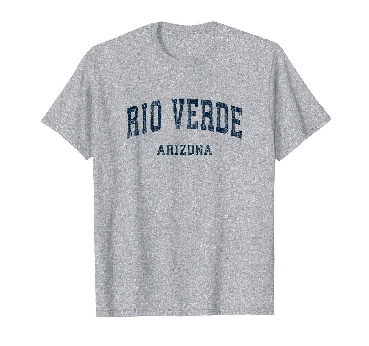 Rio Verde Arizona Az Varsity Sports Navy T-Shirt - Trendy Graphic Unisex