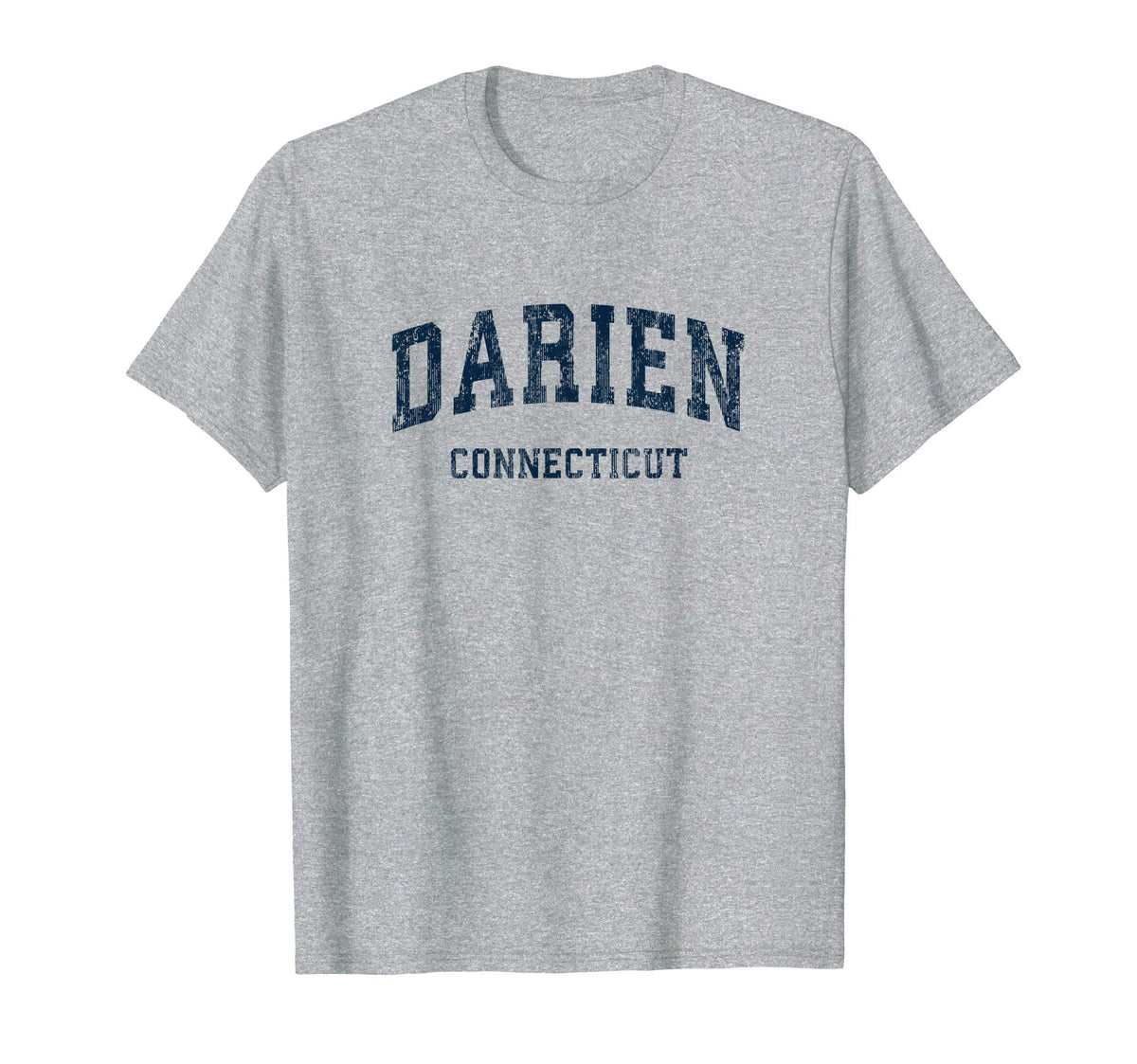 Darien Connecticut Ct Varsity Sports T-Shirt - Minimalist Print Men Women