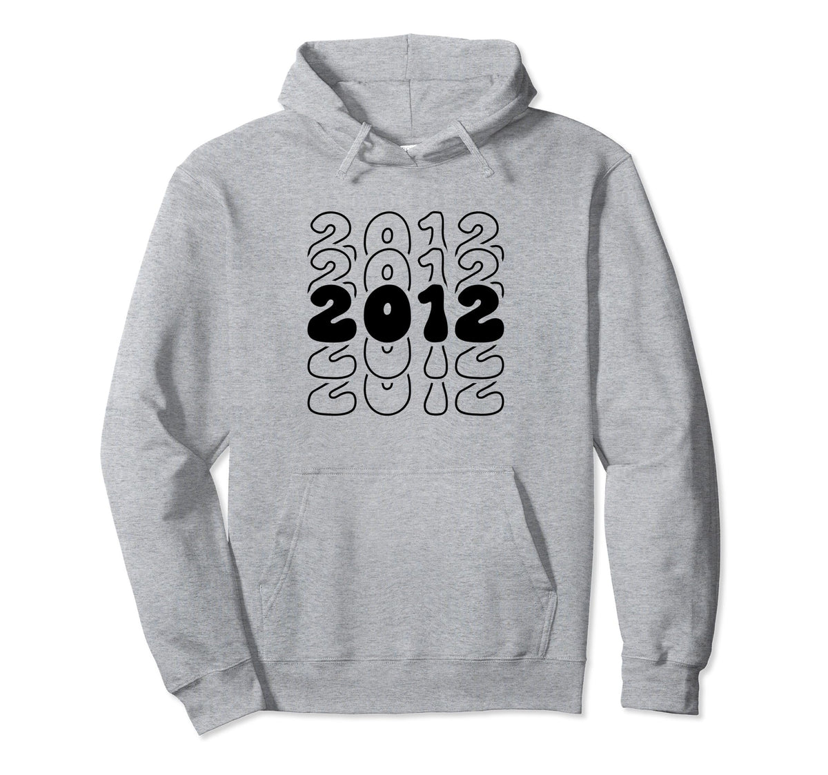 12 Year Old Groovy 12Th Birthday Boho Hoodie - Trendy Graphic Men Women