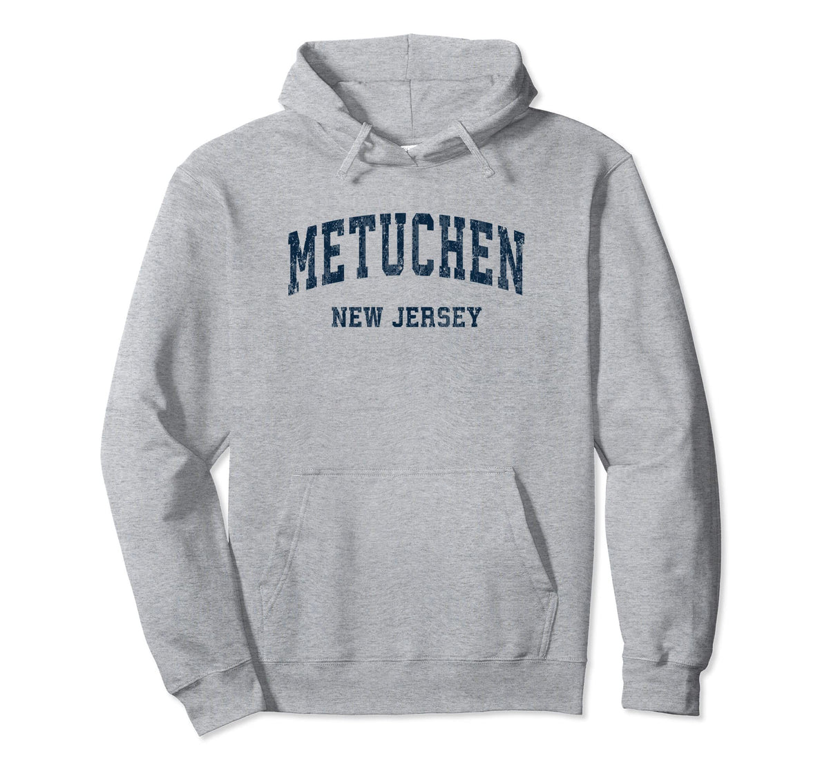 Metuchen New Jersey Nj Varsity Hoodie - Casual Everyday Wear for Adults