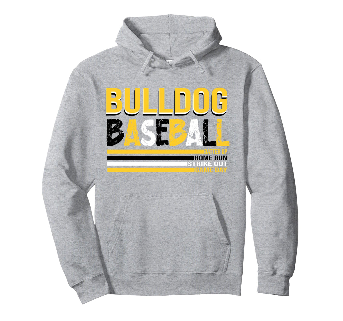 Bulldogs Baseball Mom Game Day Hoodie - Casual Everyday Wear for Adults