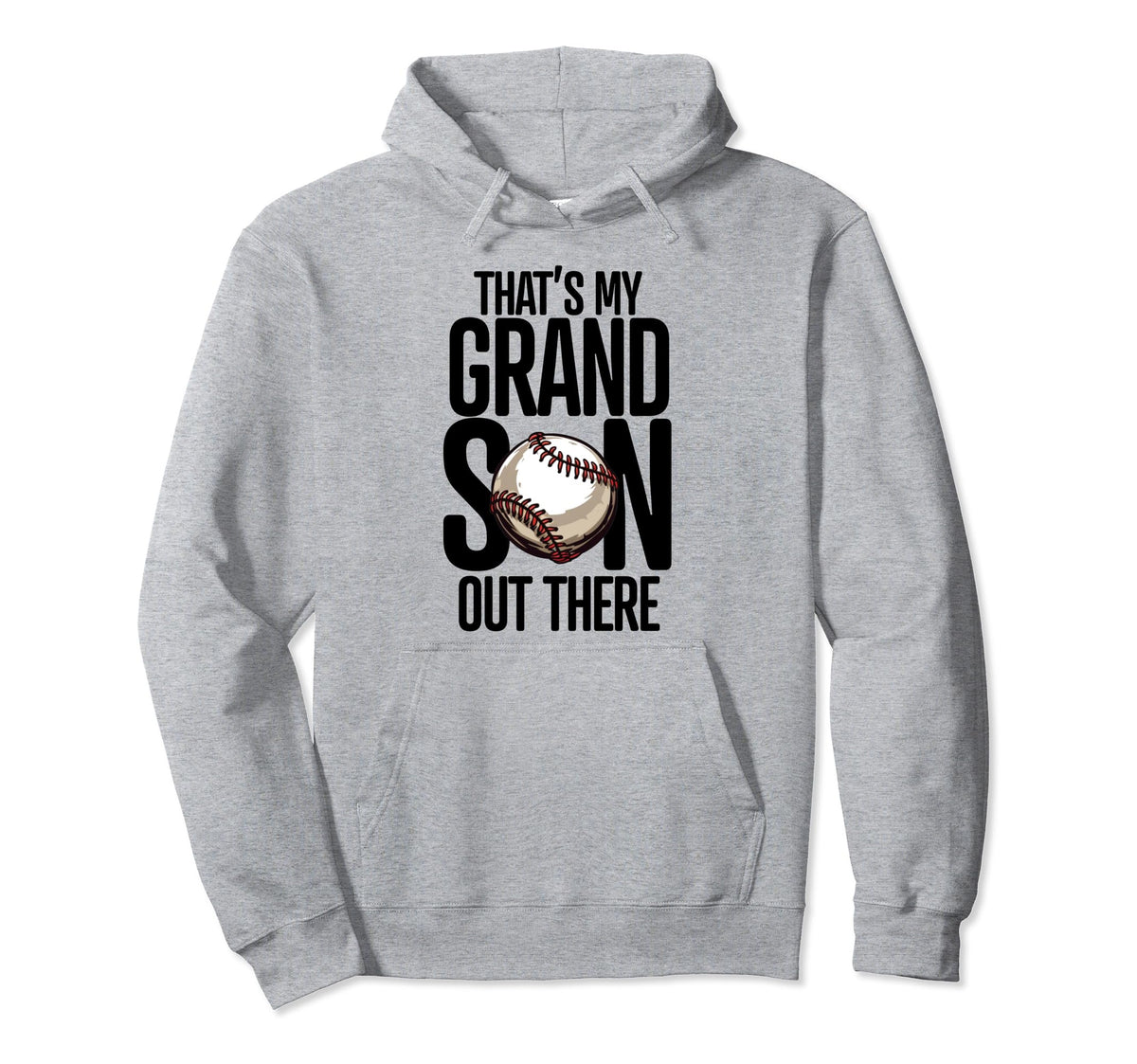Baseball Grandma Grandpa Thats My Hoodie - Aesthetic Graphic Men Women