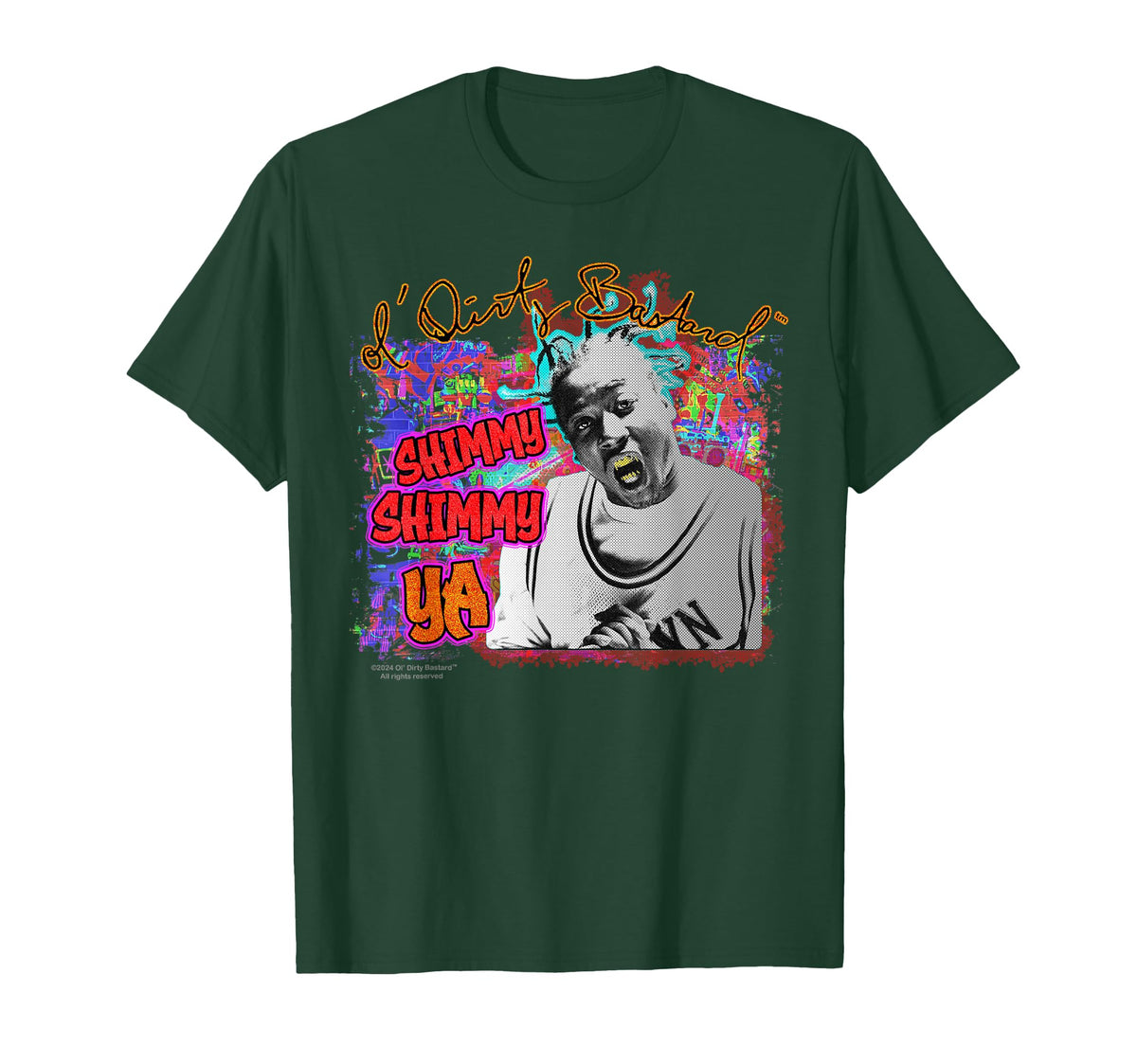 Odb Ol Dirty Ba Ard Splash Shimmy Ya T-Shirt - Graphic Print Men Women