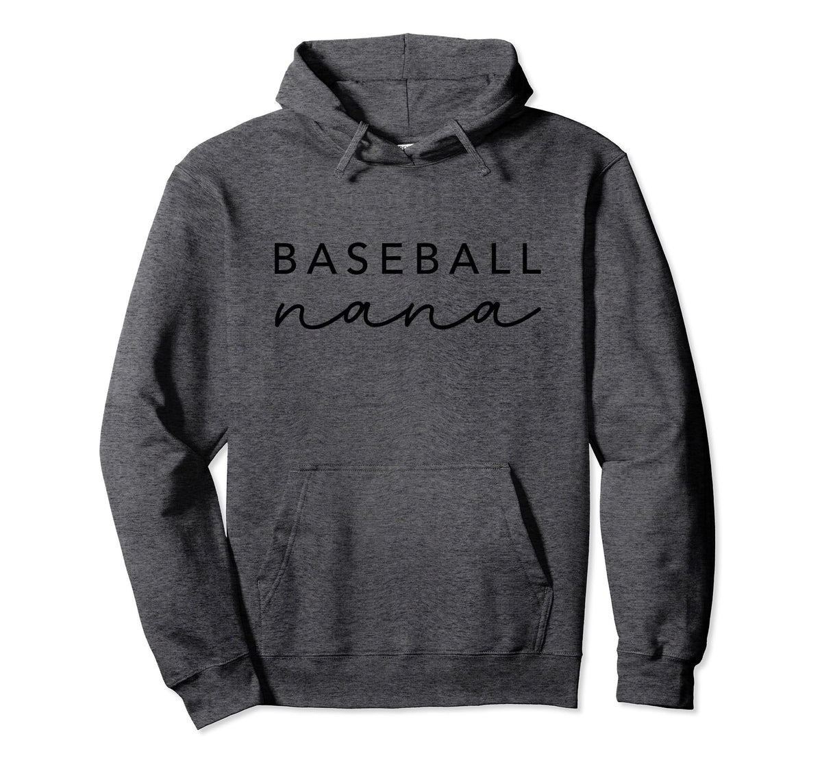 Baseball Nana Womens Trendy Grandma Hoodie - Aesthetic Graphic for Adults