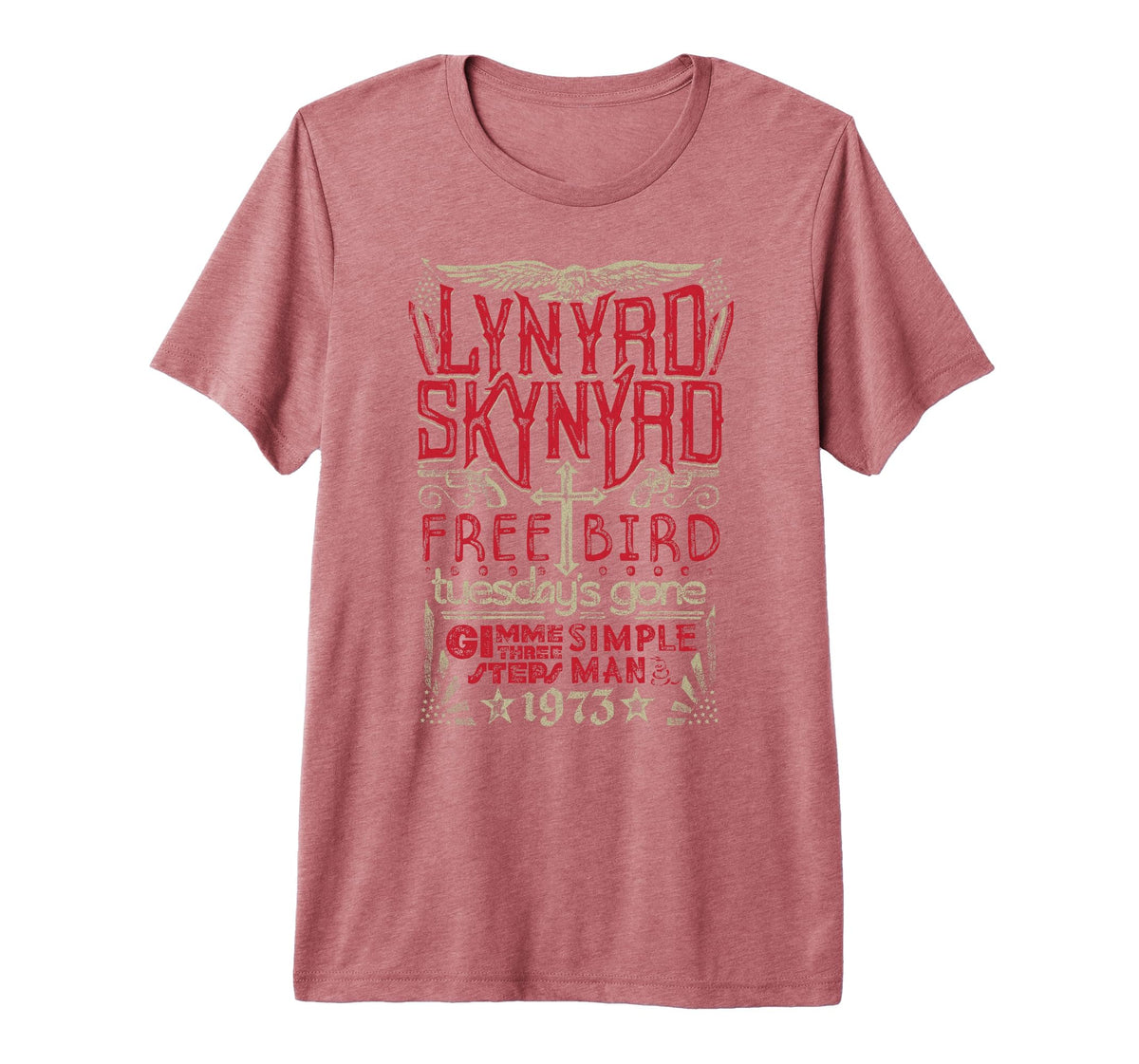 Lynyrd Skynyrd Hits Free Bird T-Shirt - Casual Everyday Wear Men Women