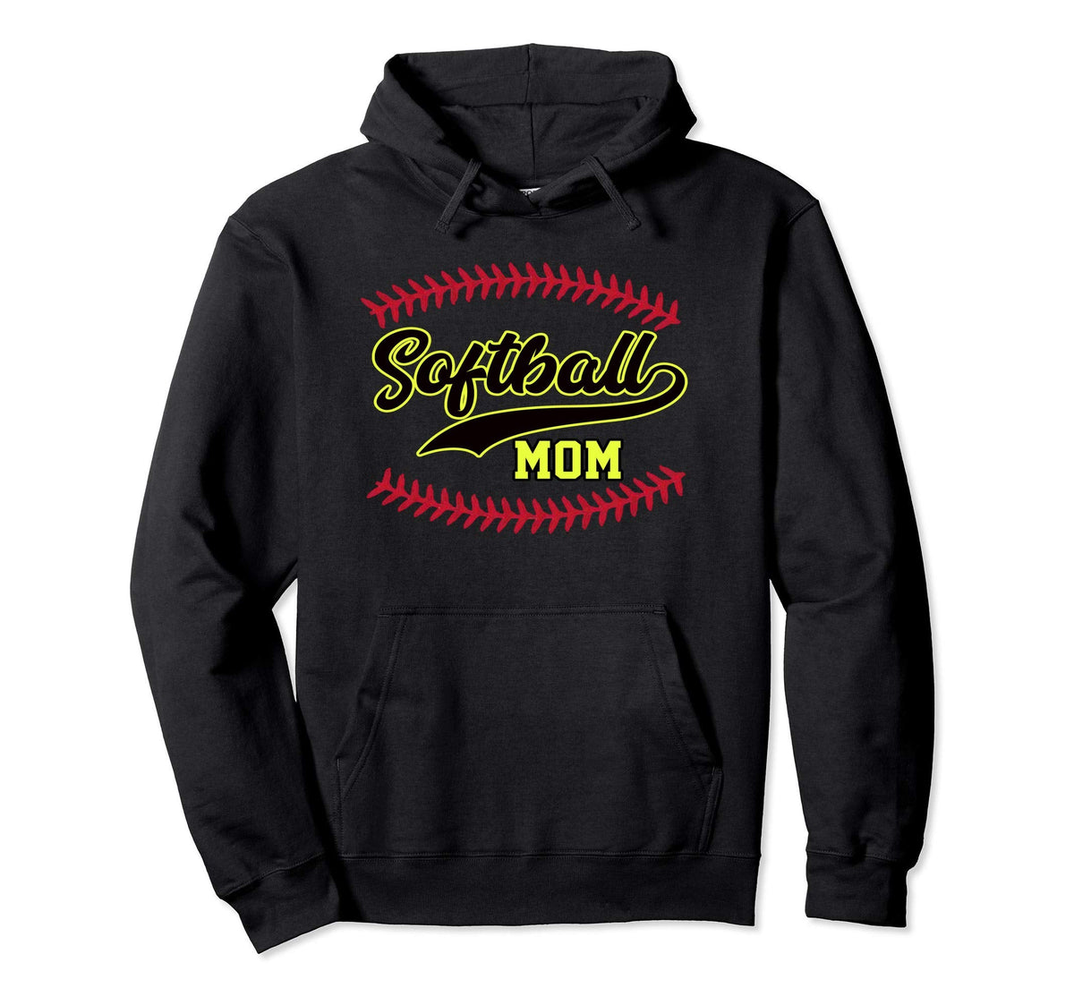 Mothers Will Love Softball Mom Great Hoodie - Trendy Graphic Men Women