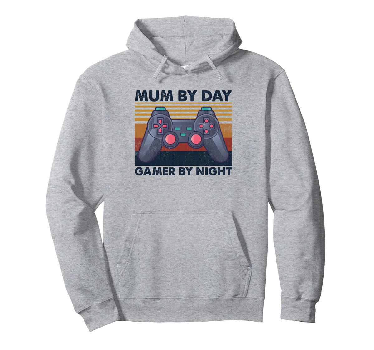 Mum Day Gamer Night Funny Gaming Moms Hoodie - Graphic Print Men Women
