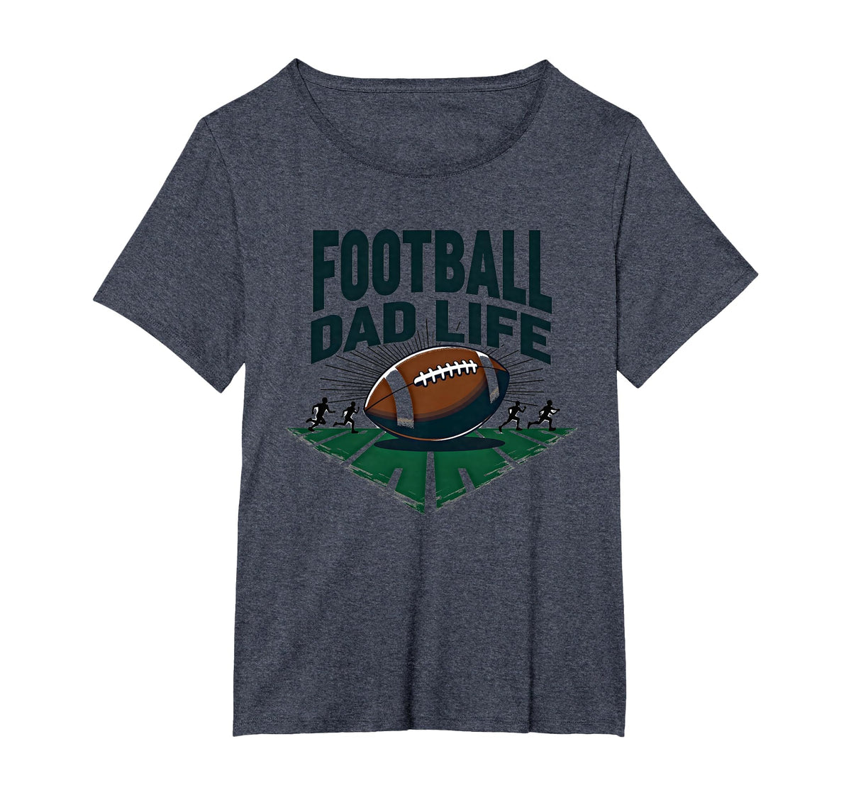 Football Dad Life Proud Father Game T-Shirt - Aesthetic Graphic for Adults