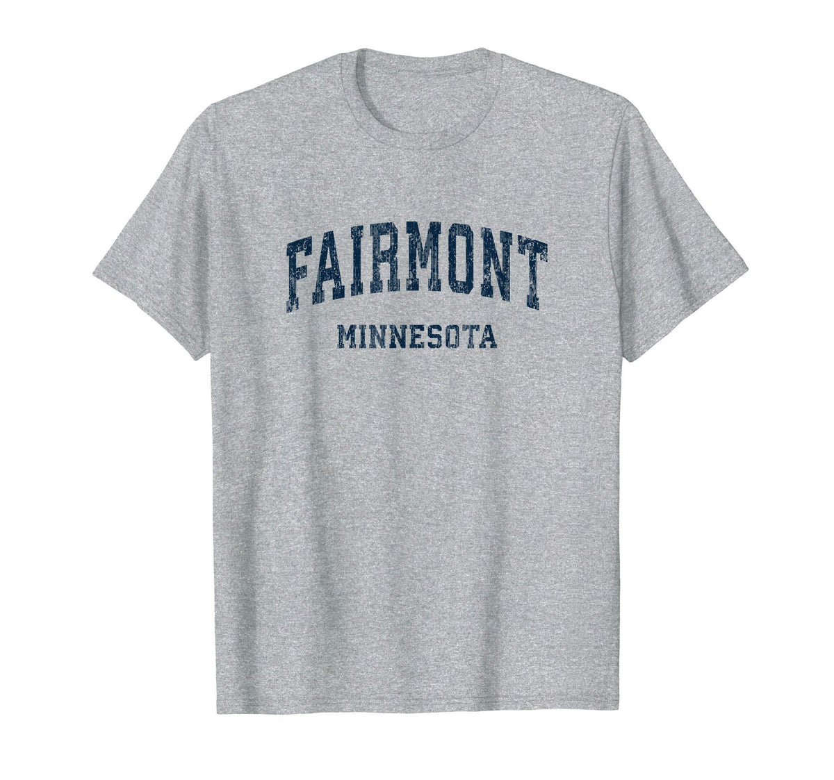 Fairmont Minnesota Mn Varsity Sports T-Shirt - Trendy Graphic Men Women