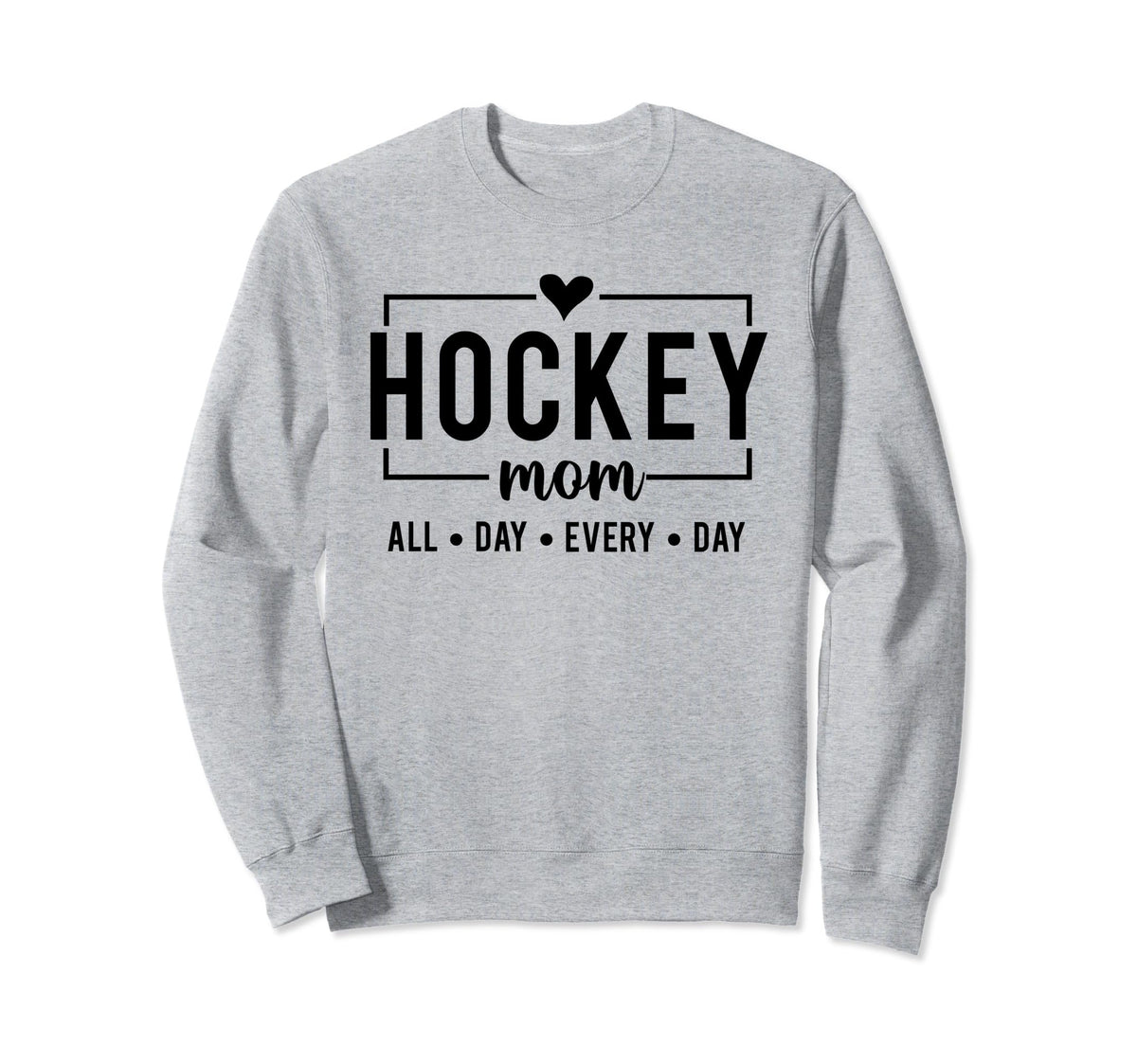Hockey Mom Game Day Vibes Hockey Sweatshirt - Trendy Graphic Men Women