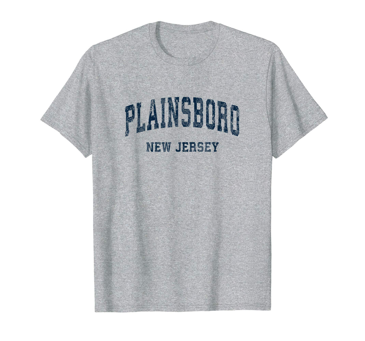 Plainsboro New Jersey Nj Varsity Sports T-Shirt - Trendy Graphic Unisex
