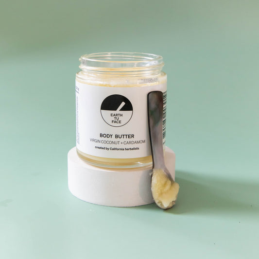 Body Butter + Mother of Pearl Spoon