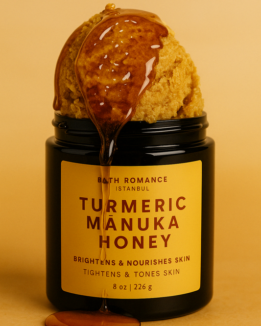 iconic sunglow (turmeric + mānuka honey body polish) *new size*