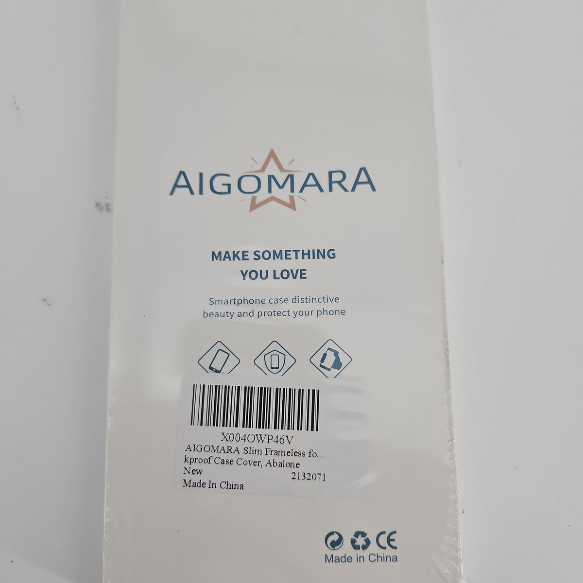 AIGOMARA Abalone Pattern Smartphone Case Cover
