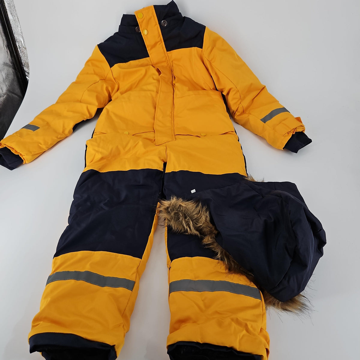 [Like New] One-Piece Winter Coverall, Size 130