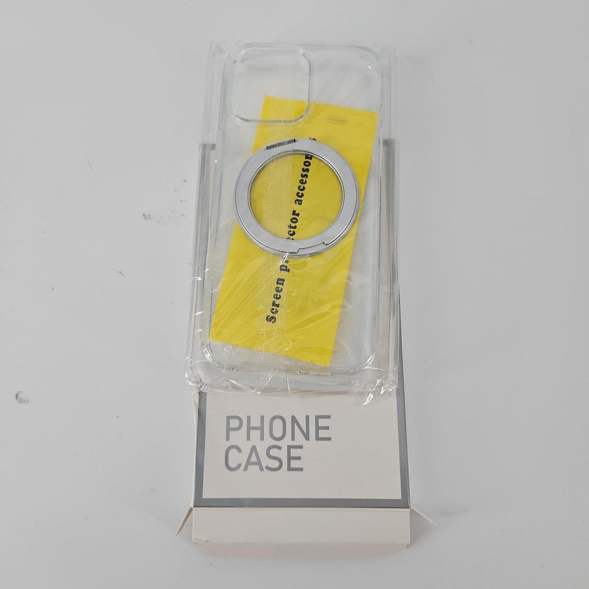 [Like New] Temdan 6.9-Inch Clear Kickstand Case for iPhone 16